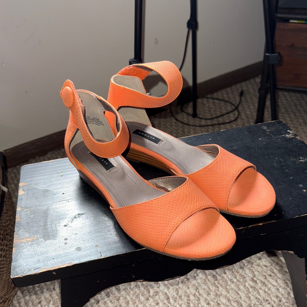 HAVANA TANGERINE SANDLE Open-Toe Ankle Strap Sandals